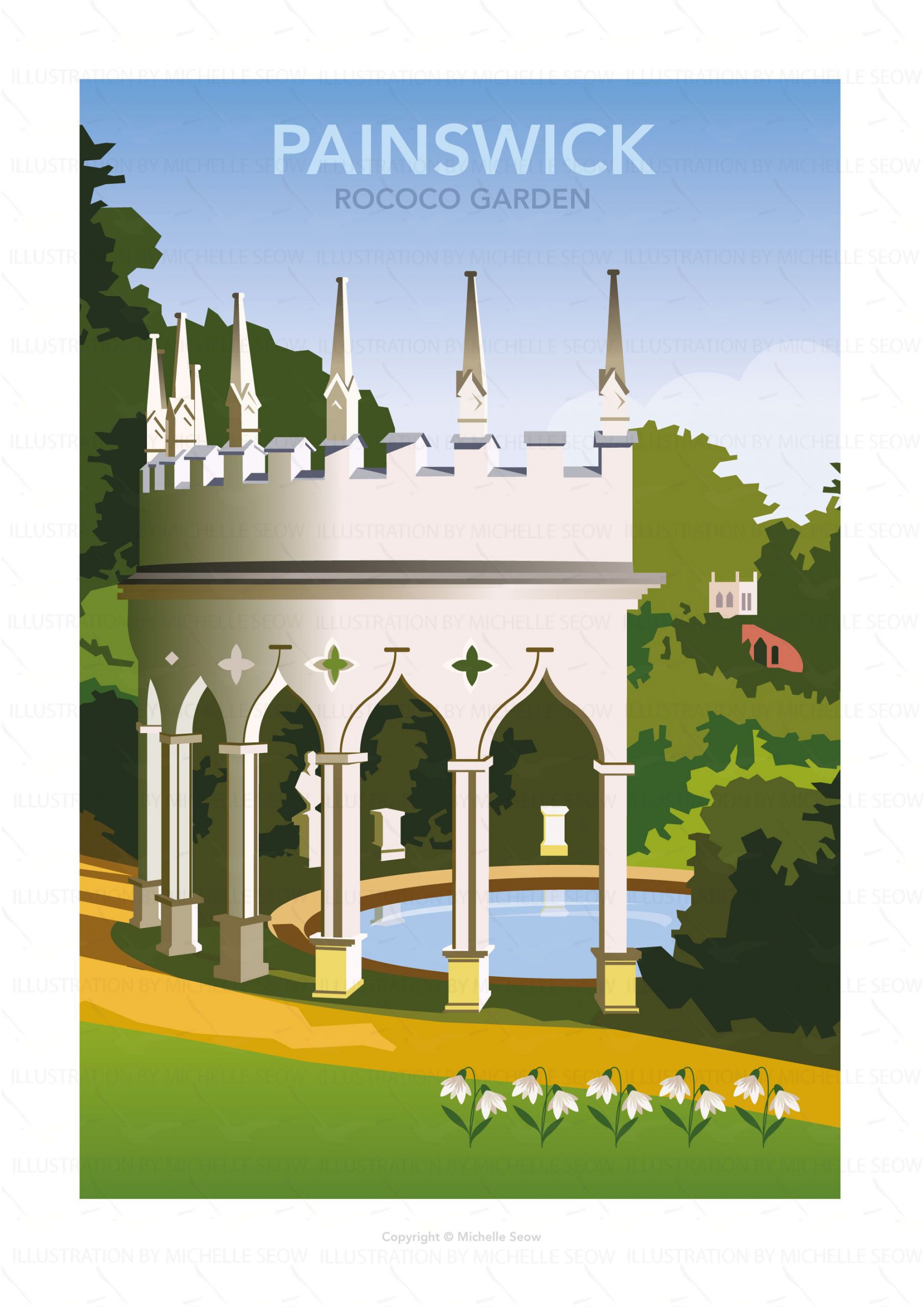 Illustration of Painswick Rococo Garden