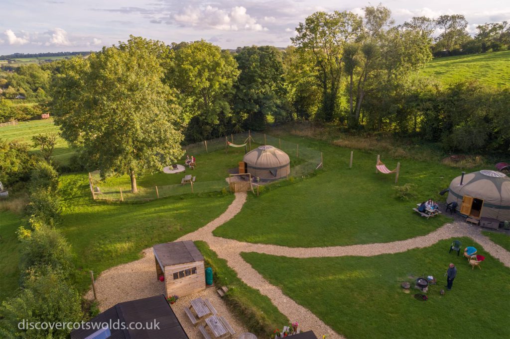 Campden Yurts is just on the edge of Chipping Campden
