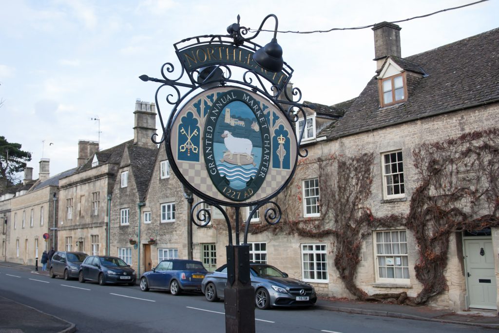 Northleach Town sign